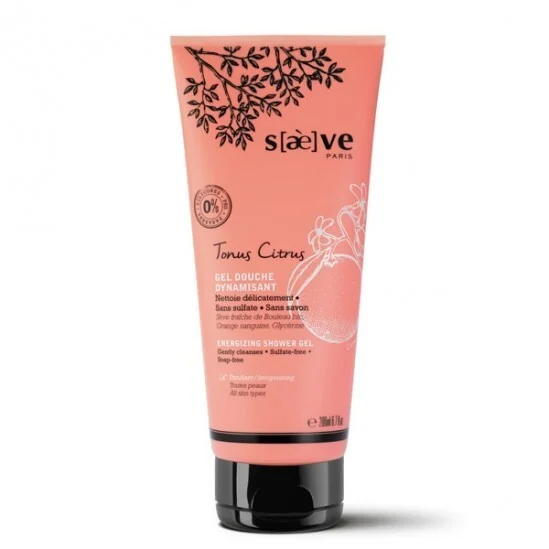 Saeve tonus citrus  gel douche dynamisant 200ml