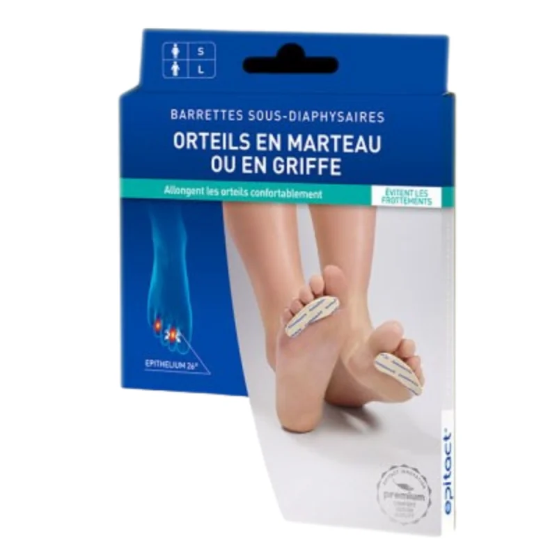 Epitact Barrettes sous-Diaphysaires Femme x2 Taille S