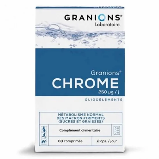 Granions de Chrome 60 comprimés