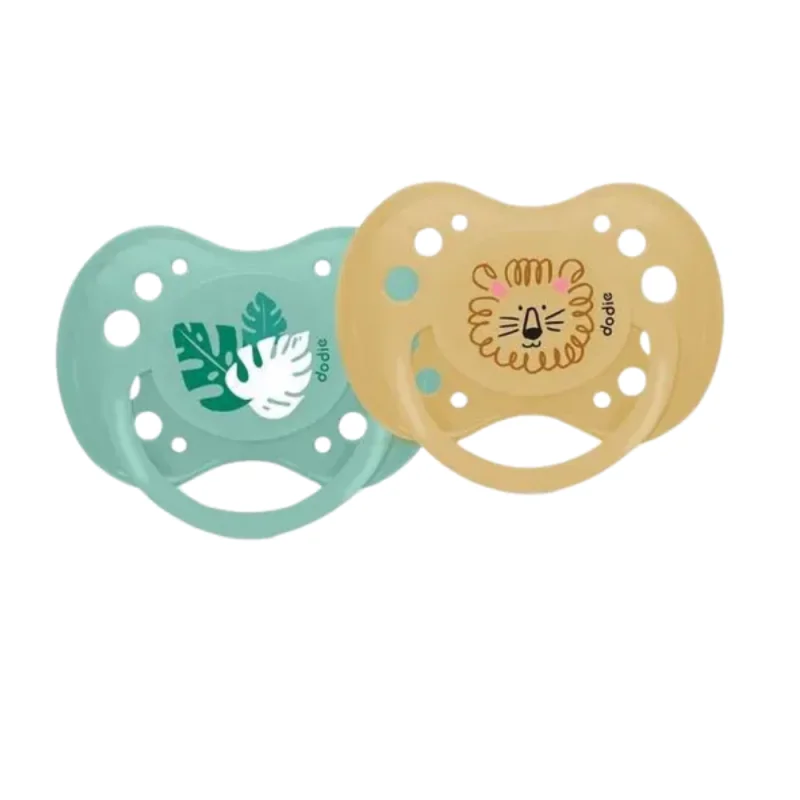Dodie Sucettes Anatomiques +18mois x2 - Motifs aléatoires