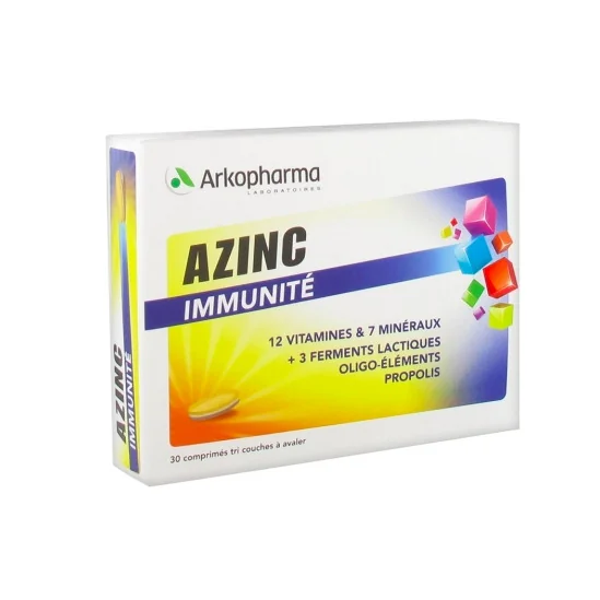 Arkopharma Azinc Immunité 30 comprimés