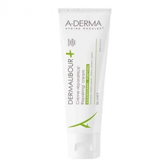 A-derma dermalibour+ cica-crème réparatrice assainissante 50ml