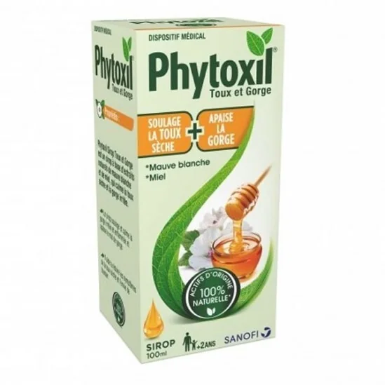 Phytoxil mauve blanche miel sirop 100ml