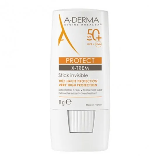A-derma protect x-trem stick invisible spf50+ 8g
