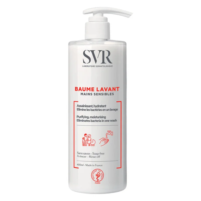 SVR Baume lavant mains sensibles 400ml