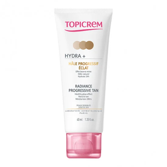 Topicrem hydra+ hâle progressif éclat 40ml