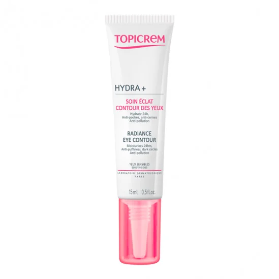 Topicrem hydra+ soin éclat contour des yeux 15ml