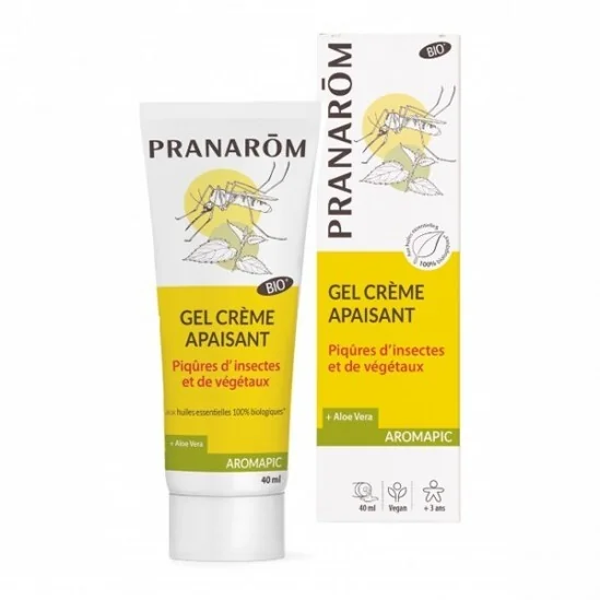 Pranarôm gel crème apaisant aromapic bio 40ml