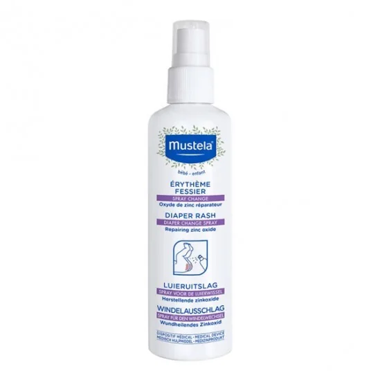 Mustela érythème fessier spray change 75ml