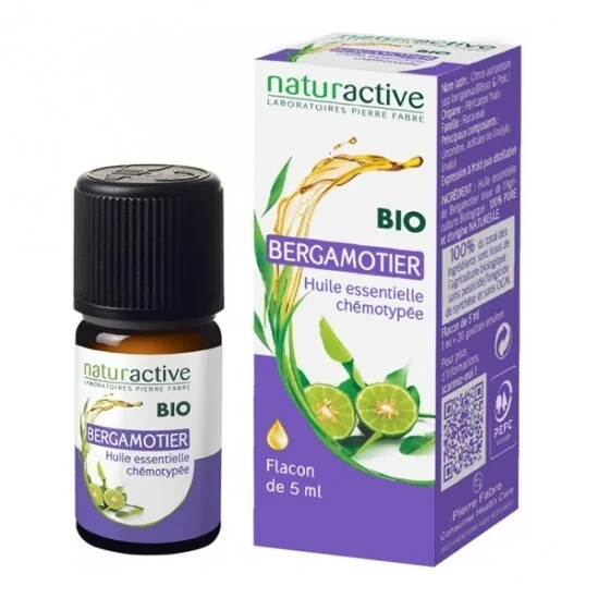Naturactive huile essentielle de bergamotier bio 5ml