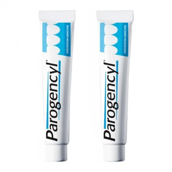 Parogencyl dentifrice prévention gencives 2x75ml