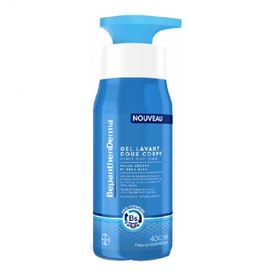 Bepanthen derma gel lavant doux corps 400ml