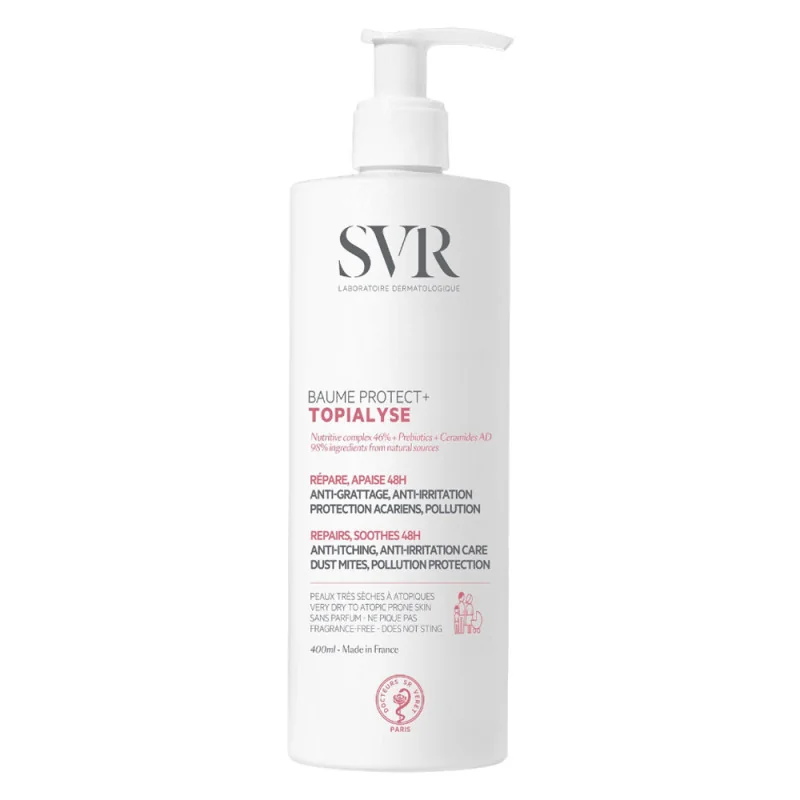 SVR Topialyse Baume protect+ 400ml