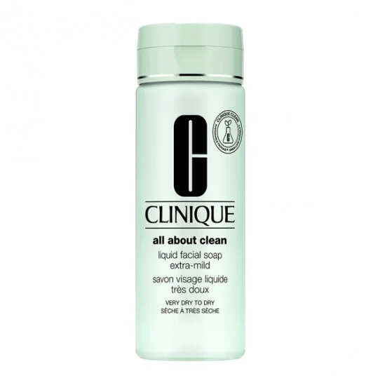 Clinique basic 3 temps savon visage liquide très doux 200ml