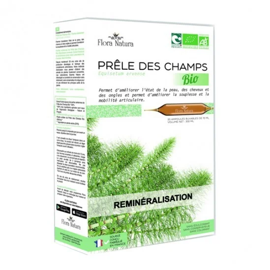 Flora Natura prêle des champs bio 20 ampoules