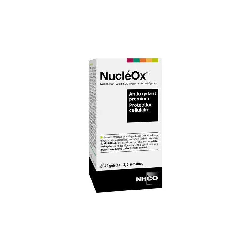 Nhco nucléox antioxydant protection cellulaire 42 gélules