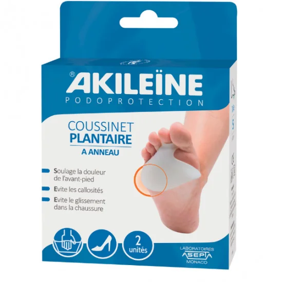 Akileine Coussinet Plantaire à anneau