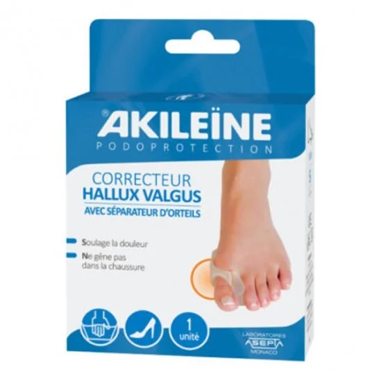 Akileine correcteur hallux valgus séparateur