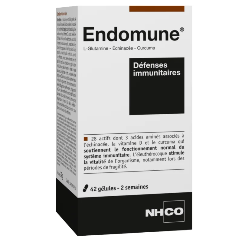 NHCO Endomune® – Défenses Immunitaires & Vitalité 42 gélules