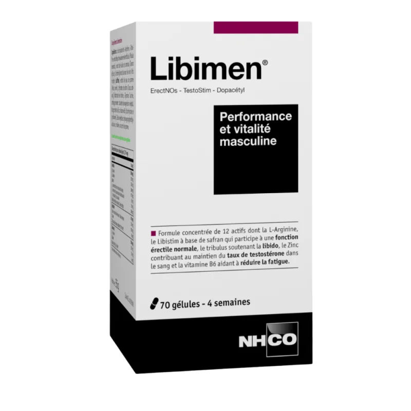 NHCO Libimen Performance et Vitalité Masculin 70 gélules