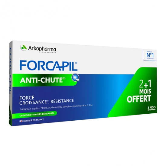Arkopharma forcapil anti-chute 90 comprimés