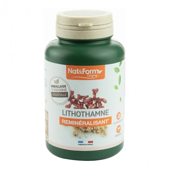 Nat&form lithothamne 200 gélules