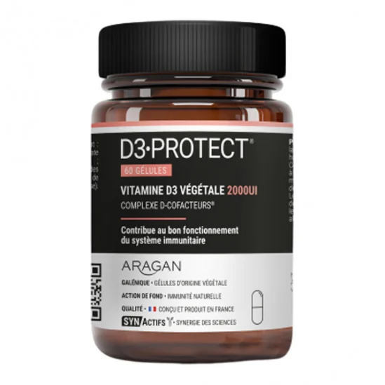 Aragan D3 protect 60 gélules