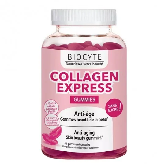 Biocyte collagen express anti-âge 45 gummies