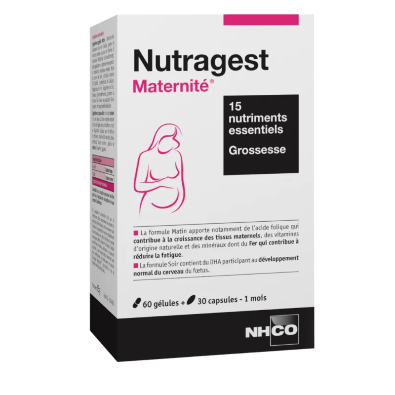 NHCO Nutragest Maternité 60 gélules + 30 capsules