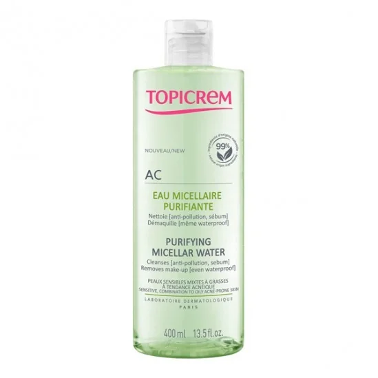 Topicrem AC eau micellaire purifiante 400ml
