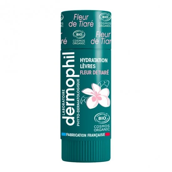 Dermophil hydratation lèvres fleur de tiaré 4g