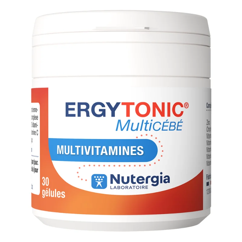 Nutergia Ergytonic® MultiCÉBÉ 30 Gélules