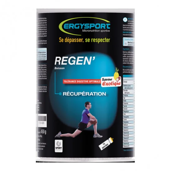Nutergia Ergysport Boisson Regen' Exotique 450g