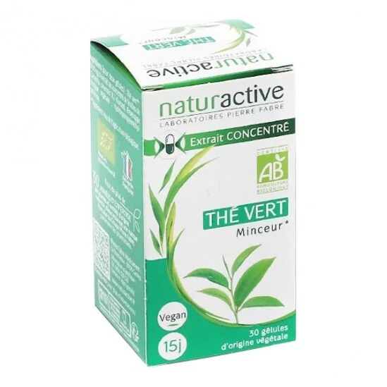 Naturactive thé vert bio 30 gélules