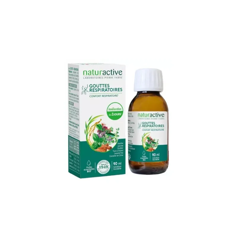 Naturactive Les gouttes respiratoires