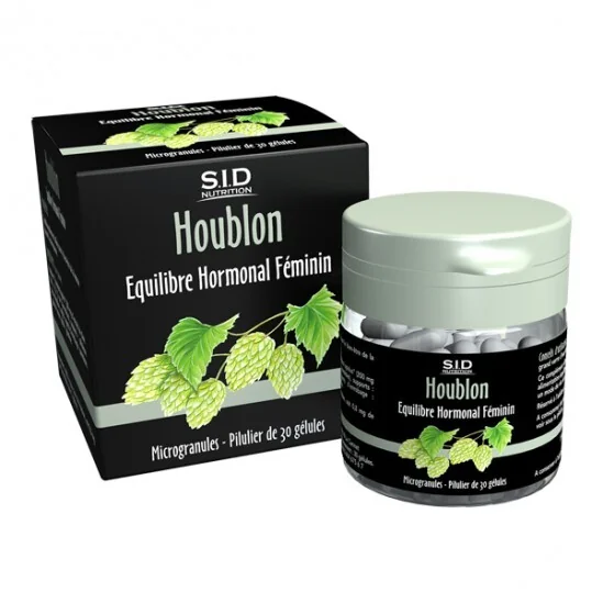 Sidn houblon equilibre hormonal féminin 30 gélules