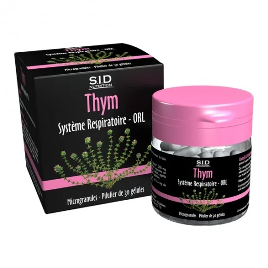 Sidn thym système respiratoire 30 gélules