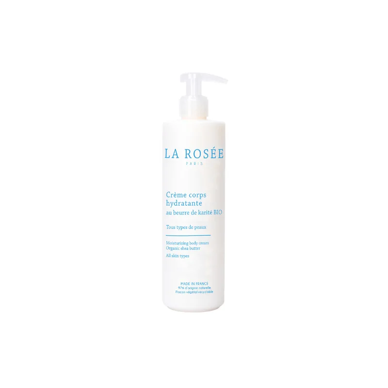 La Rosée crème corps hydratante au beurre de karité bio 400ml