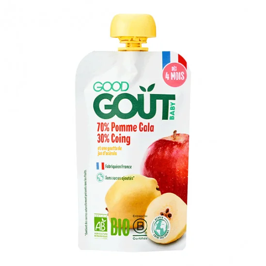Good goût bébé pomme coing 120g