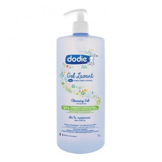 Dodie gel lavant bébé 3 en 1 1L