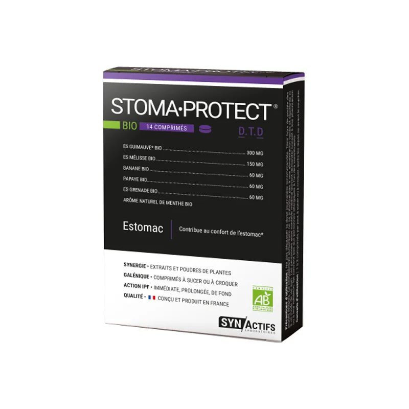 Aragan synactifs stomaprotect bio 14 comprimés
