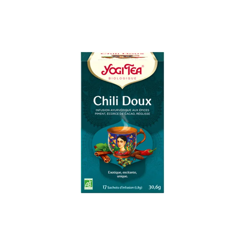 Yogi Tea bio chili doux 17 sachets 30g