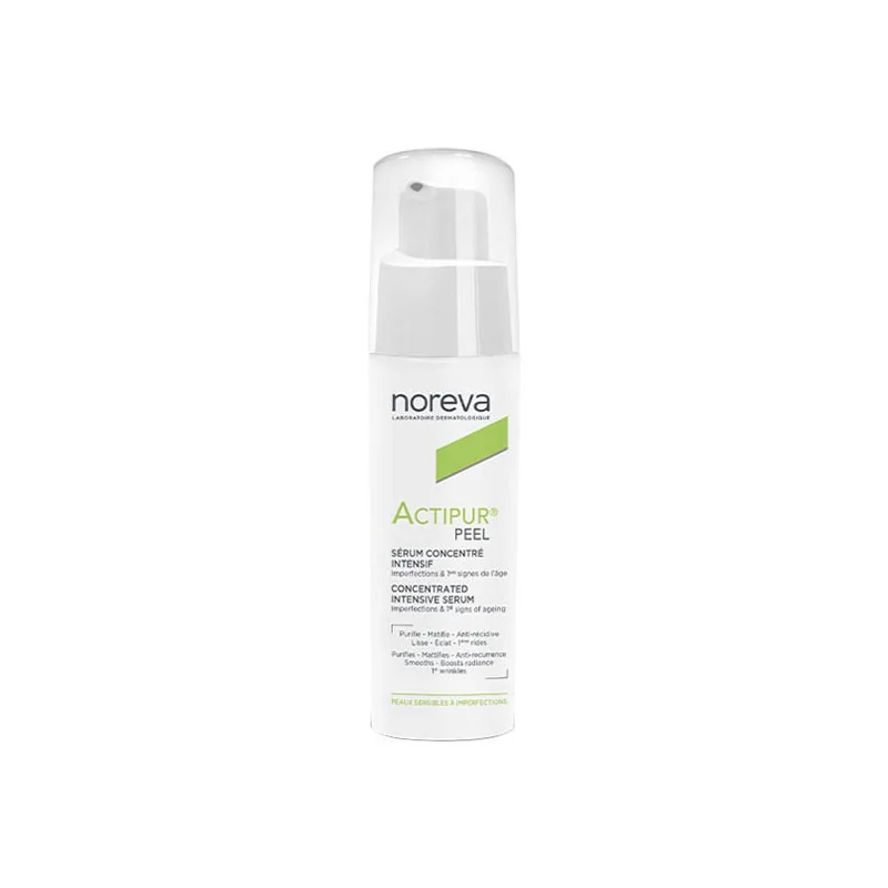 Noreva actipur peel sérum concentré intensif 30ml