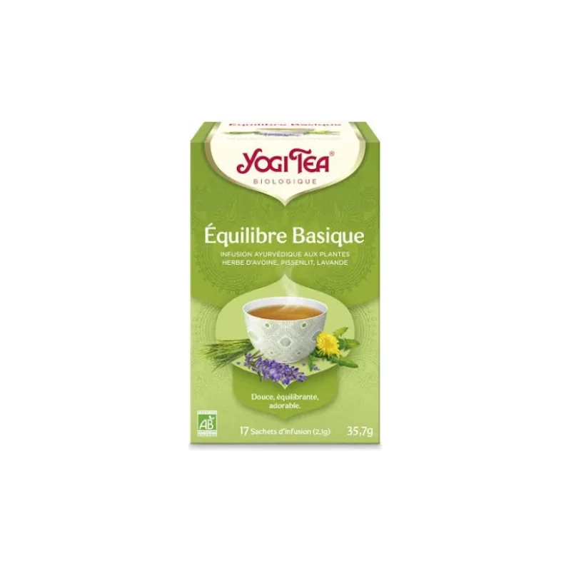 Yogi Tea bio équilibre basique 17 sachets 35g
