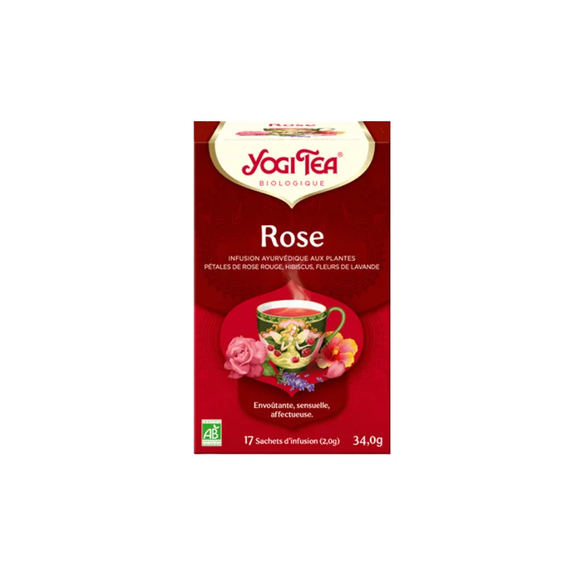 Yogi Tea bio rose 17 sachets 34g