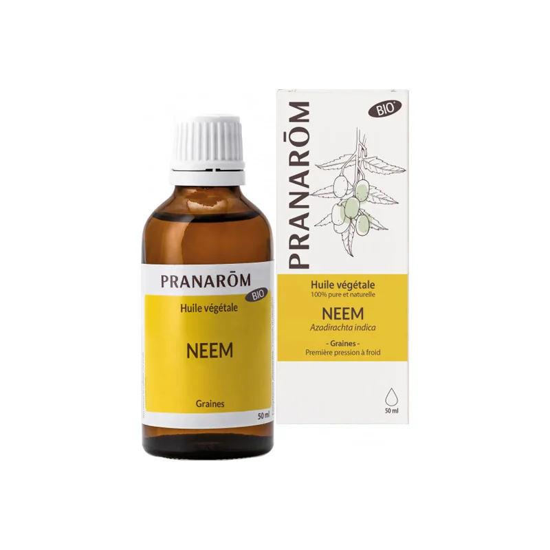 Pranarôm huile végétale neem bio 50ml