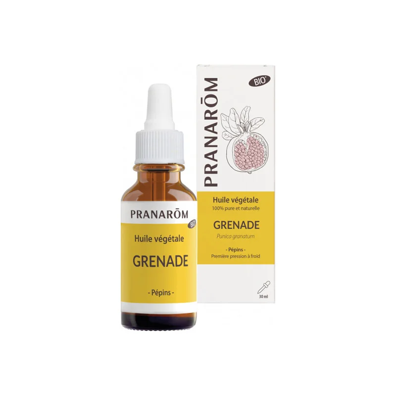Pranarôm huile végétale grenade bio 30ml