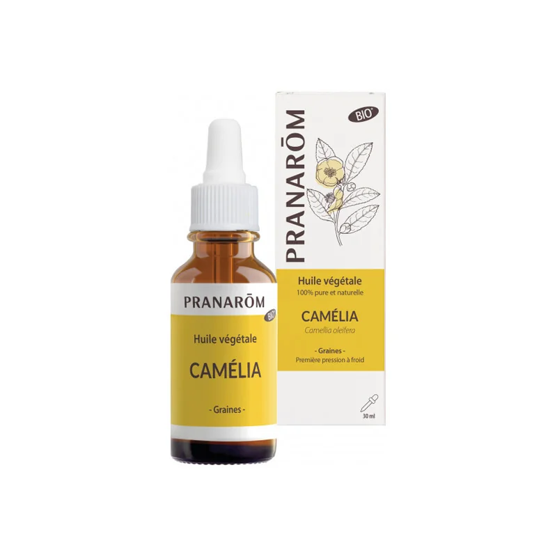 Pranarôm huile végétale camélia bio 30ml