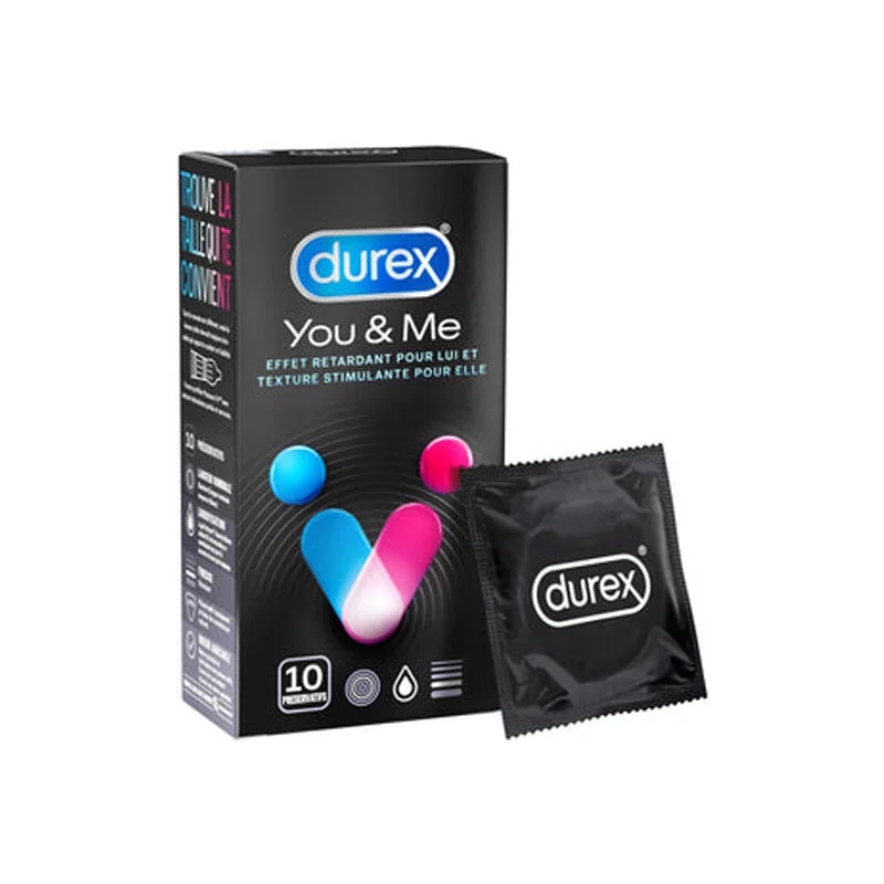 Durex you & me 10 préservatifs