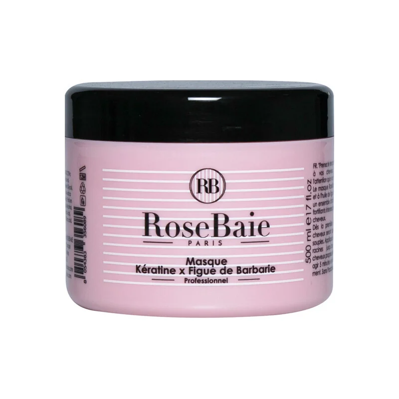 Rosebaie masque à la kératine et à l’huile de figue de barbarie 500ml